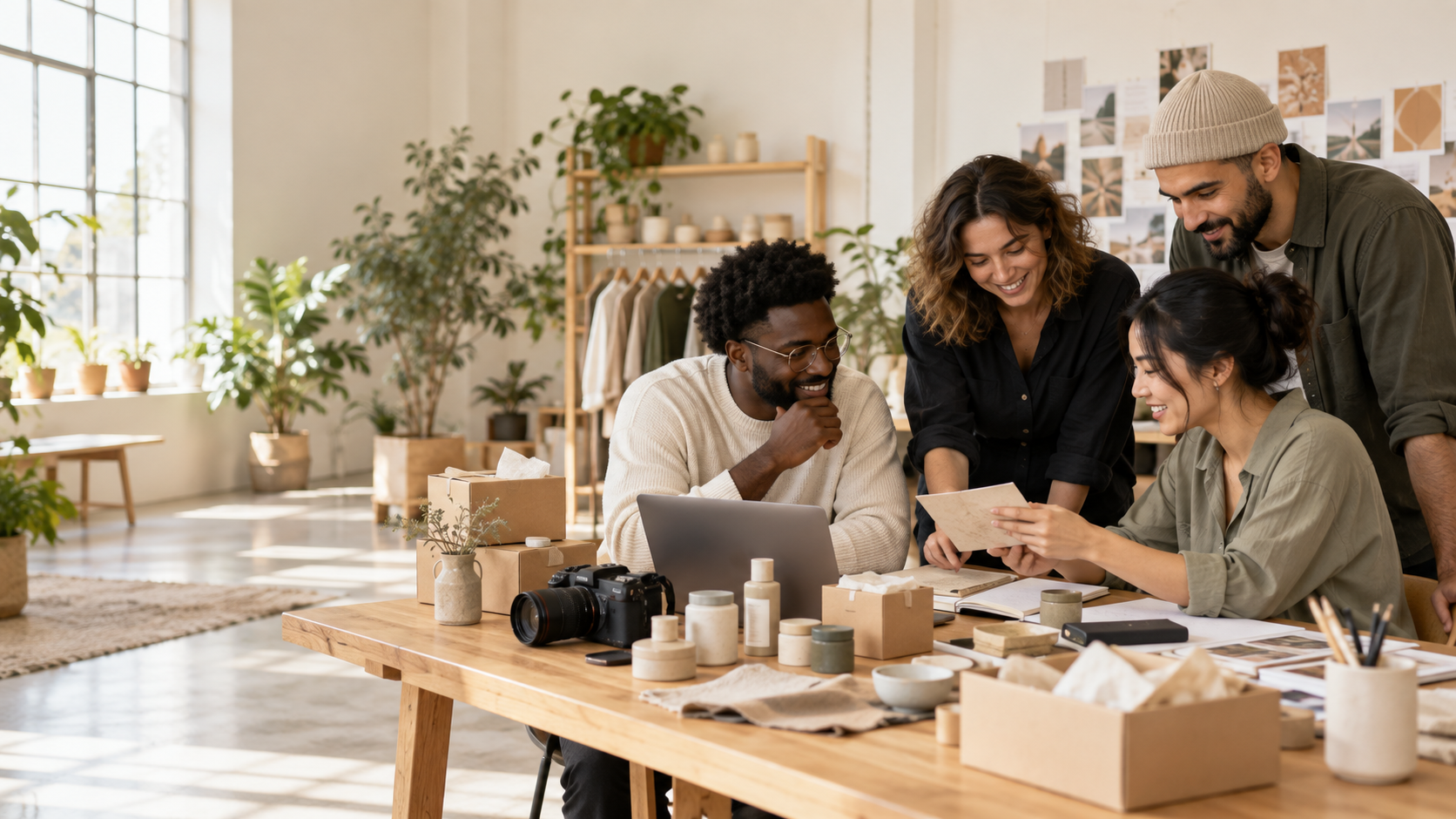 Independent merchant building a growing online business